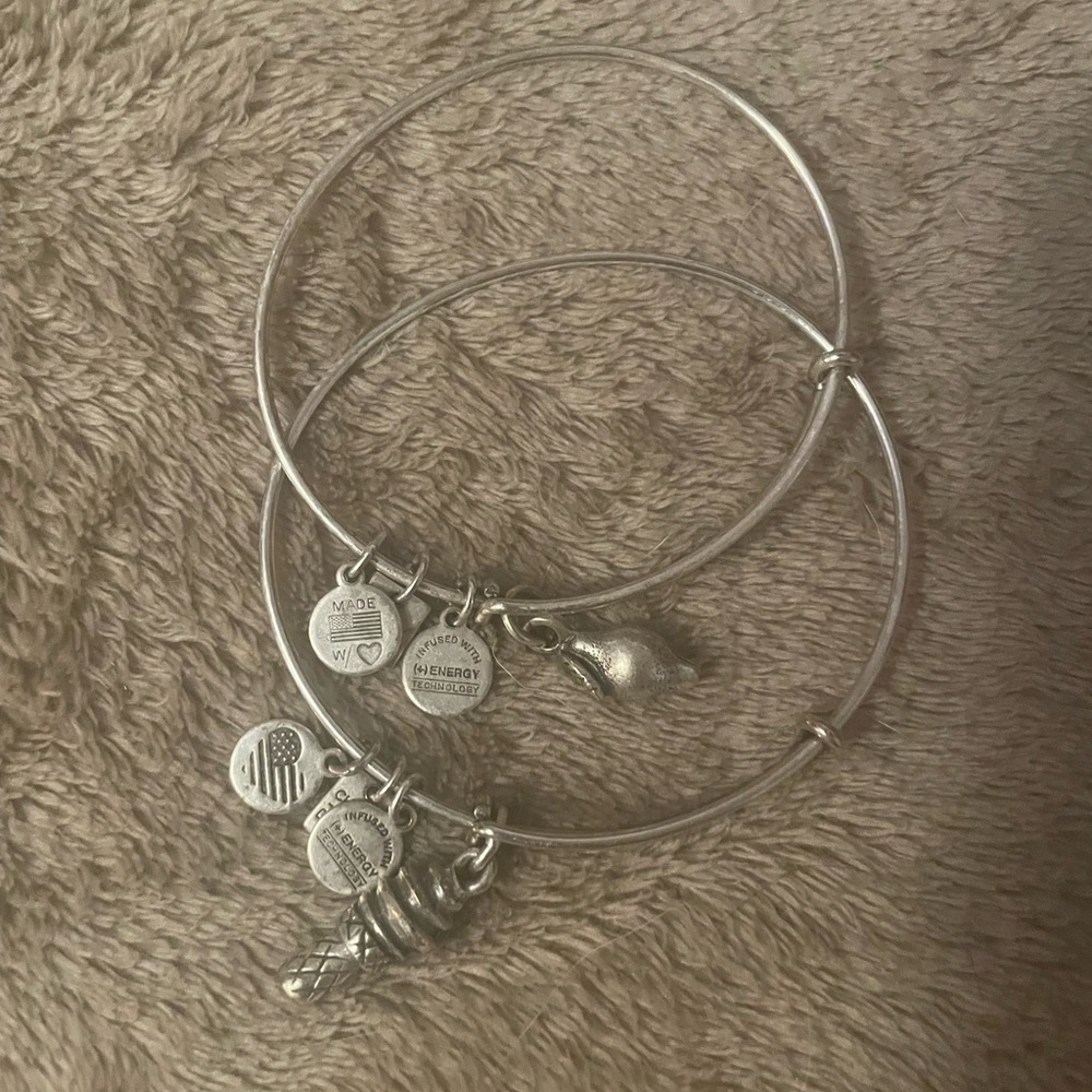 Alex and Ani bracelets (lemon and ice cream)
